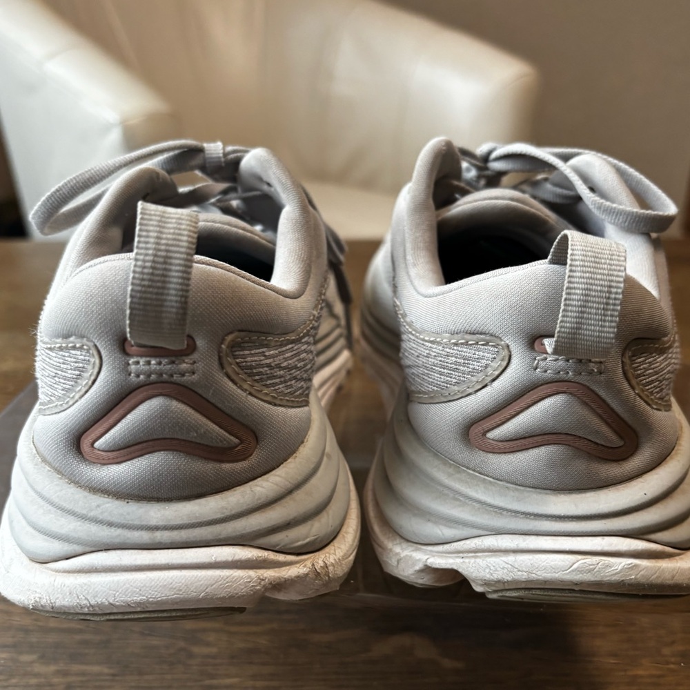 HOKA OneGaviota 5 Gray/Rose Gold Women’s 7.5B - Picture 4 of 9